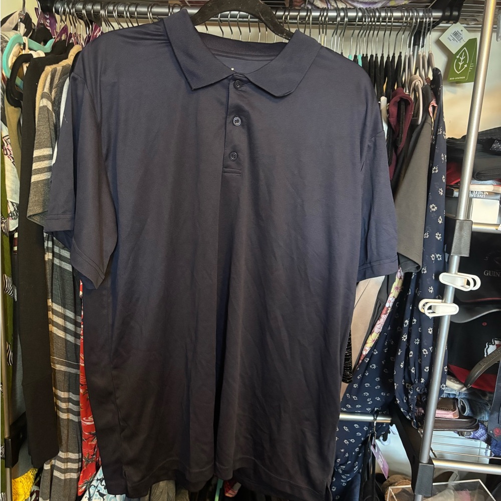 Navy Blue Polo Shirt for Men
